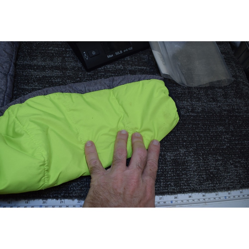 Gerry 3-in-1 LINER ONLY Jacket BOYS 10 12 Gray Safety Neon Green FLAWS - Picture 15 of 16